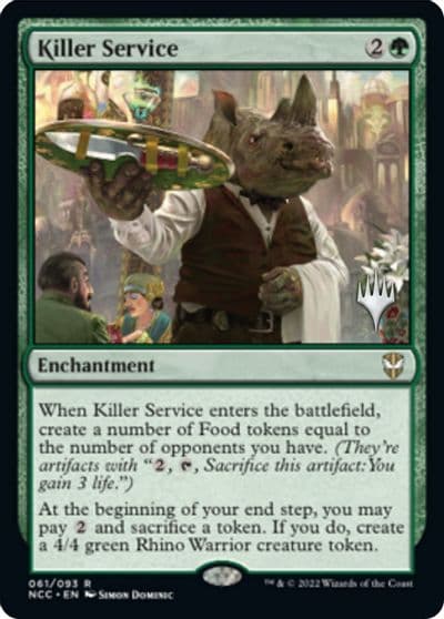 Killer Service Promo Pack: Streets of New Capenna Magic card