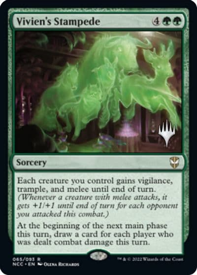 Viviens Stampede Promo Pack: Streets of New Capenna Magic card