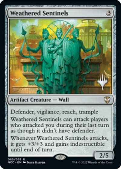 Weathered Sentinels Promo Pack: Streets of New Capenna Magic card