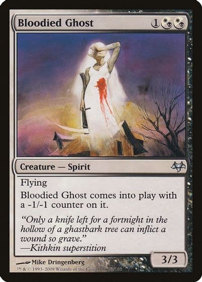 Bloodied Ghost Eventide Magic card