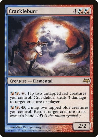 Crackleburr Eventide Magic card