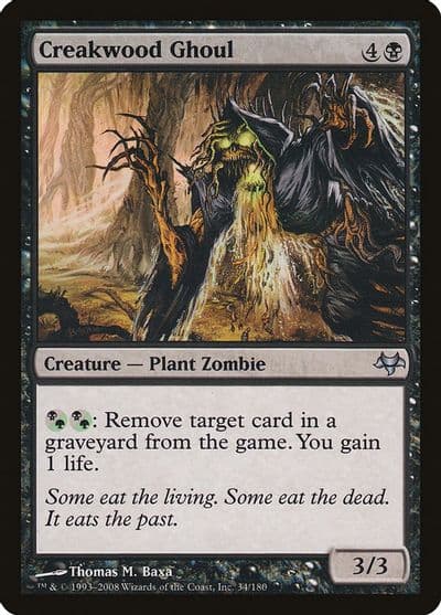 Creakwood Ghoul Eventide Magic card