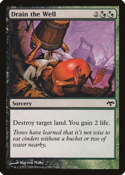 Drain the Well Eventide Magic card