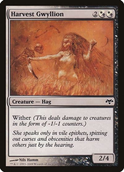 Harvest Gwyllion Eventide Magic card