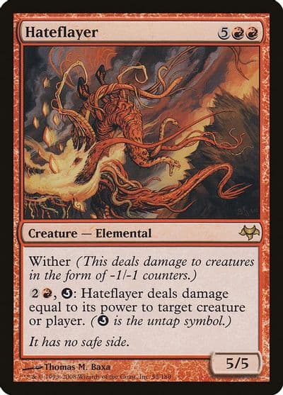 Hateflayer Eventide Magic card