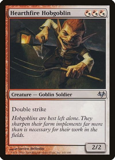 Hearthfire Hobgoblin Eventide Magic card
