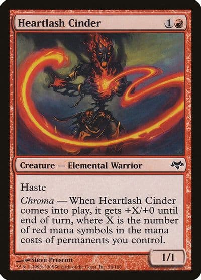 Heartlash Cinder Eventide Magic card