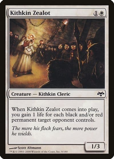 Kithkin Zealot Eventide Magic card
