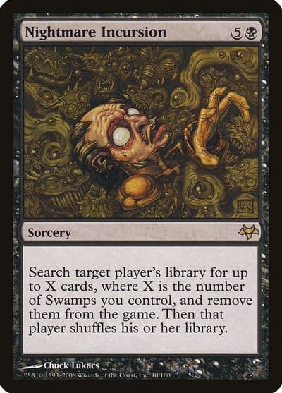 Nightmare Incursion Eventide Magic card