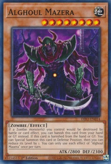 Alghoul Mazera Dimension Force Yu-Gi-Oh! card
