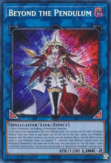 Beyond the Pendulum Dimension Force Yu-Gi-Oh! card