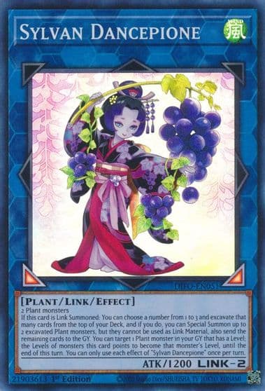 Sylvan Dancepione Dimension Force Yu-Gi-Oh! card