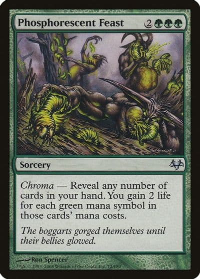 Phosphorescent Feast Eventide Magic card
