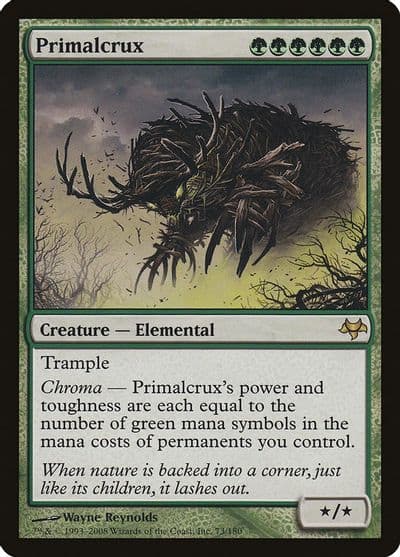 Primalcrux Eventide Magic card
