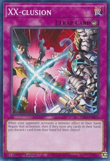 XX clusion Dimension Force Yu-Gi-Oh! card
