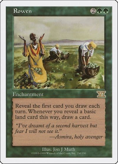 Rowen Classic Sixth Edition Magic card