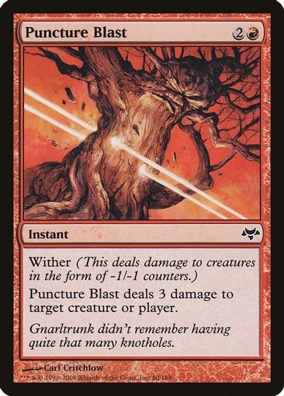 Puncture Blast Eventide Magic card