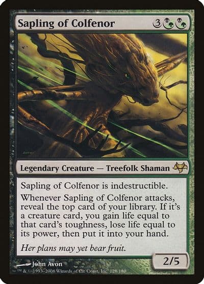 Sapling of Colfenor Eventide Magic card