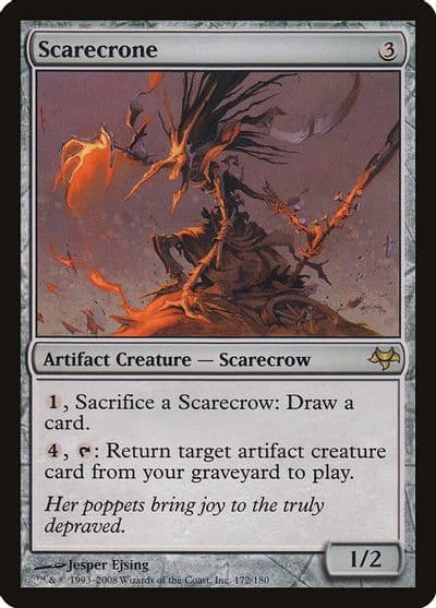 Scarecrone Eventide Magic card