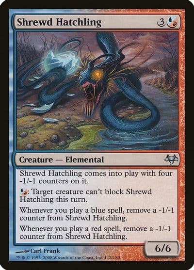 Shrewd Hatchling Eventide Magic card