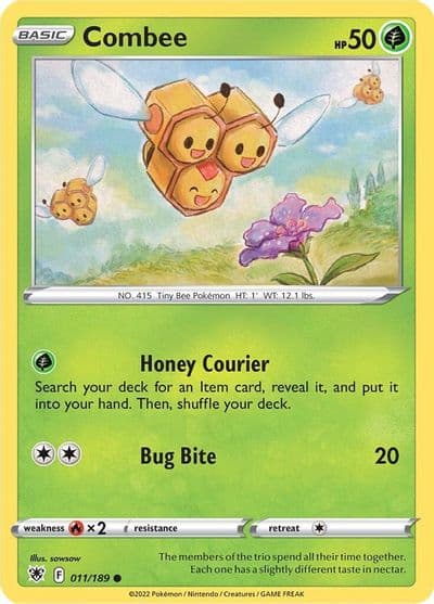 Combee SWSH10: Astral Radiance Pokemon card