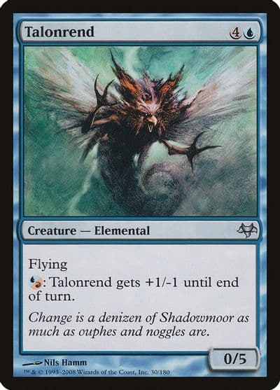 Talonrend Eventide Magic card