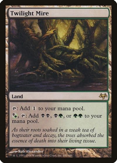 Twilight Mire Eventide Magic card