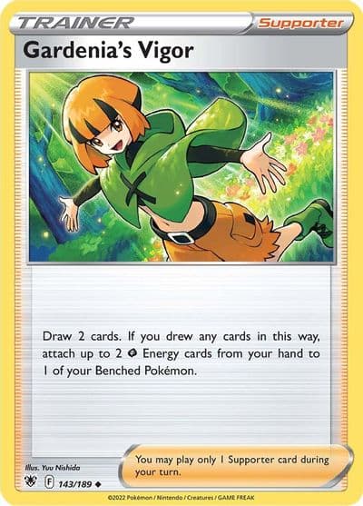 Gardenia's Vigor SWSH10: Astral Radiance Pokemon card
