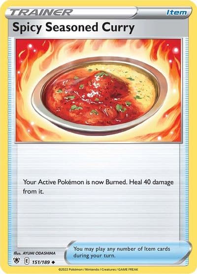 Spicy Seasoned Curry SWSH10: Astral Radiance Pokemon card