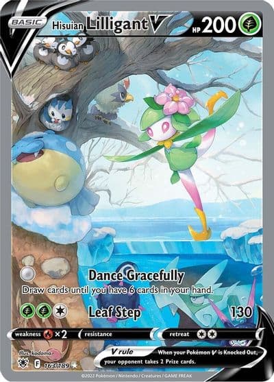 Hisuian Lilligant V (Alternate Full Art) SWSH10: Astral Radiance Pokemon card