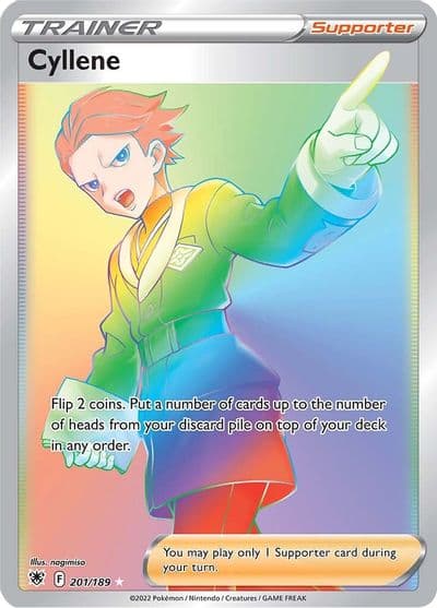 Cyllene (Secret) SWSH10: Astral Radiance Pokemon card