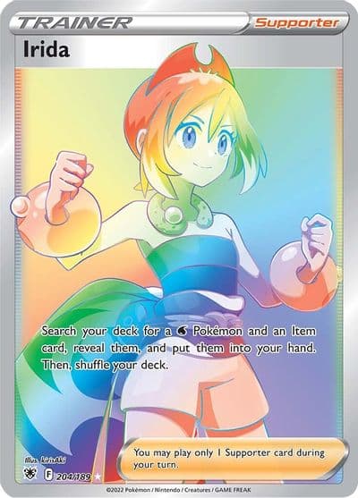Irida (Secret) SWSH10: Astral Radiance Pokemon card