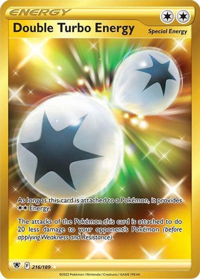 Double Turbo Energy (Secret) SWSH10: Astral Radiance Pokemon card