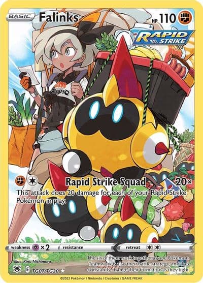 Falinks SWSH10: Astral Radiance Trainer Gallery Pokemon card