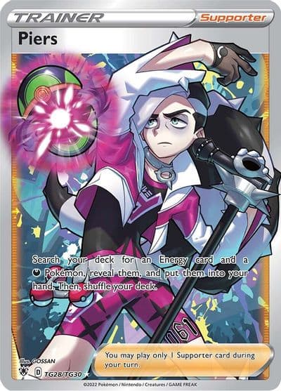 Piers SWSH10: Astral Radiance Trainer Gallery Pokemon card