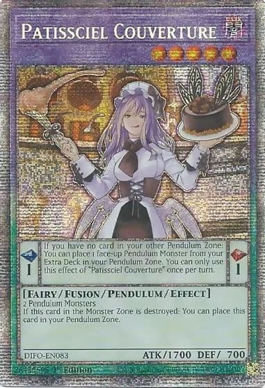 Patissciel Couverture Starlight Rare Dimension Force Yu-Gi-Oh! card