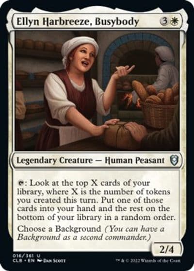Ellyn Harbreeze Busybody Commander Legends: Battle for Baldur's Gate Magic card