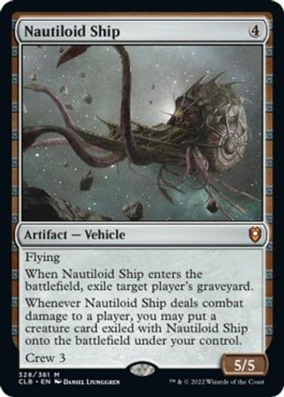 Nautiloid Ship Commander Legends: Battle for Baldur's Gate Magic card