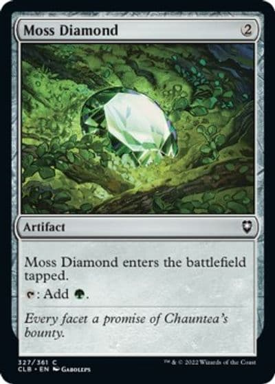 Moss Diamond Commander Legends: Battle for Baldur's Gate Magic card