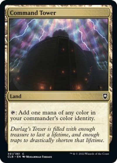 Command Tower Commander Legends: Battle for Baldur's Gate Magic card