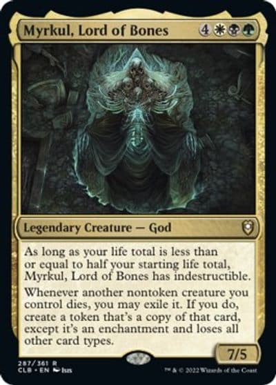 Myrkul Lord of Bones Commander Legends: Battle for Baldur's Gate Magic card