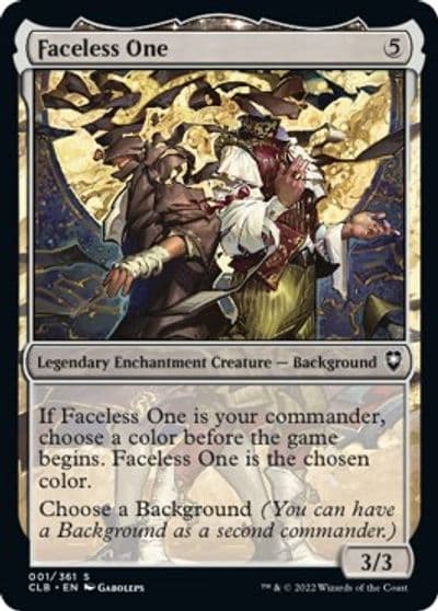 Faceless One Commander Legends: Battle for Baldur's Gate Magic card