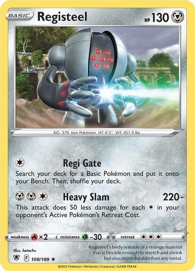 Registeel SWSH10: Astral Radiance Pokemon card