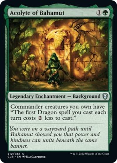 Acolyte of Bahamut Commander Legends: Battle for Baldur's Gate Magic card