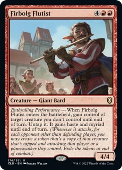 Firbolg Flutist Commander Legends: Battle for Baldur's Gate Magic card