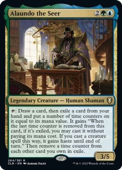 Alaundo the Seer Commander Legends: Battle for Baldur's Gate Magic card