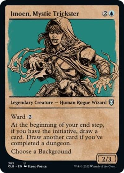 Imoen Mystic Trickster Showcase Commander Legends: Battle for Baldur's Gate Magic card