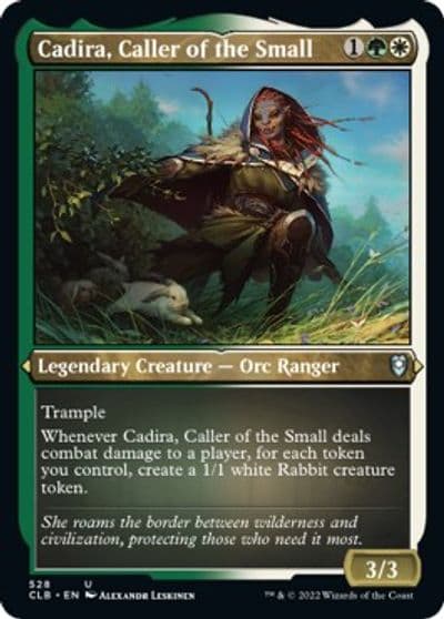 Cadira Caller of the Small Foil Etched Commander Legends: Battle for Baldur's Gate Magic card