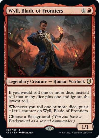 Wyll Blade of Frontiers Commander Legends: Battle for Baldur's Gate Magic card