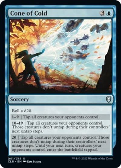 Cone of Cold Commander Legends: Battle for Baldur's Gate Magic card